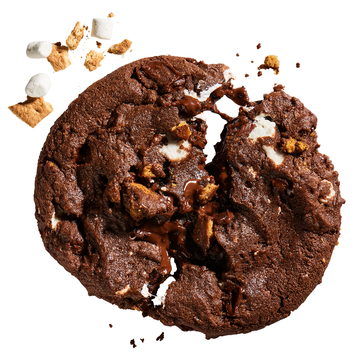 S'mores Marshmallaw Cookie